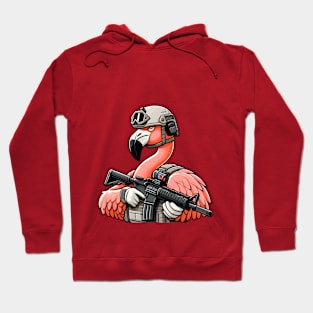 Tactical Flamingo Hoodie